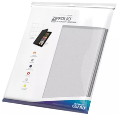 Ultimate Guard Binder: 24-Pocket 480 Zipfolio Xenoskin White UGD010470